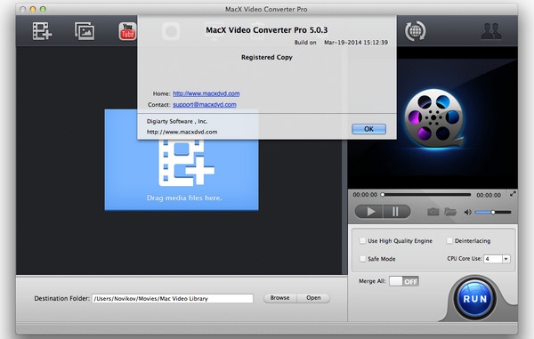 MacX Video Converter Pro for mac截图