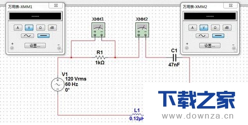 multisim中如何使用探针检测和显示电压和电流？multisim中使用探针检测和显示电压和电流的步骤教程截图