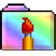 rainbow folders
