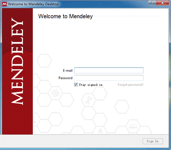 Mendeley Desktop截图