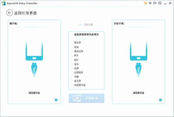 Syncios Data Transfer截图