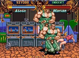 双截龙格斗街机